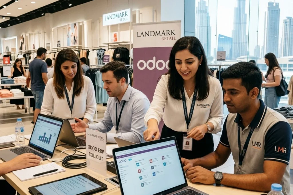 Dubai Retail Chain Odoo ERP Rollout