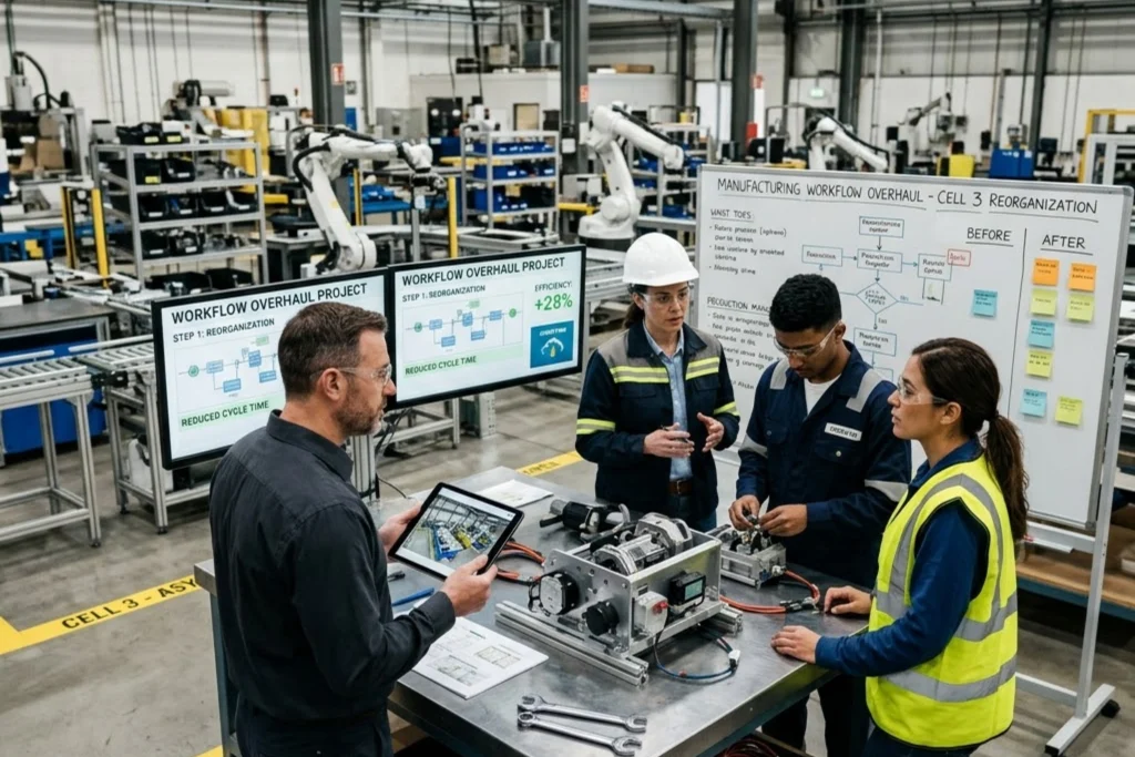 Karachi Manufacturing Workflow Overhaul